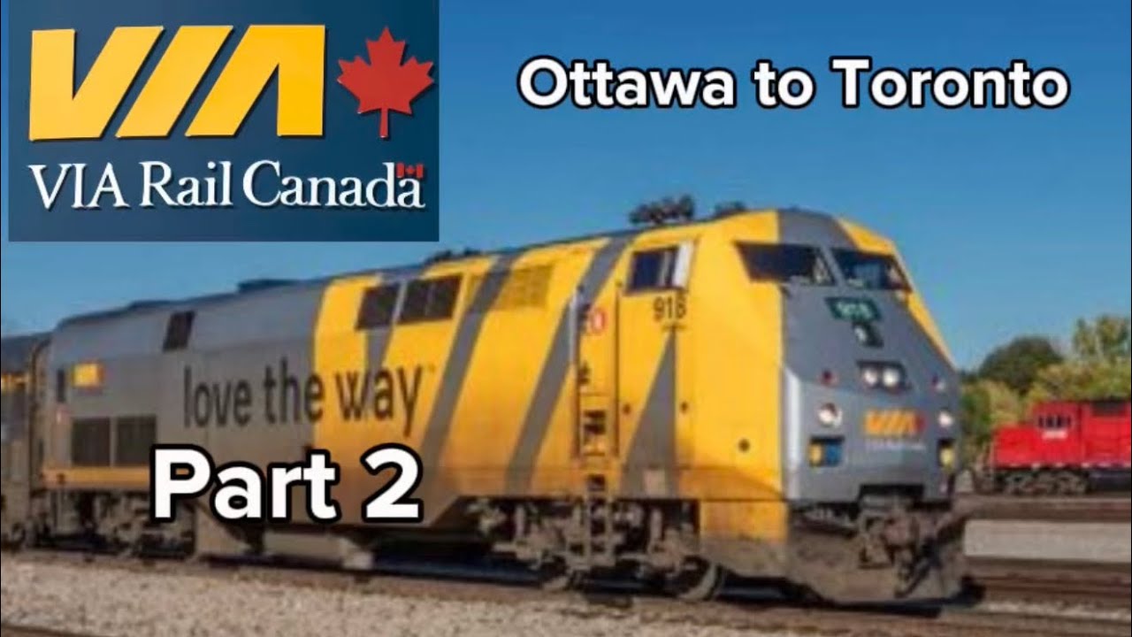 My via rail trip to Toronto!(part 2)