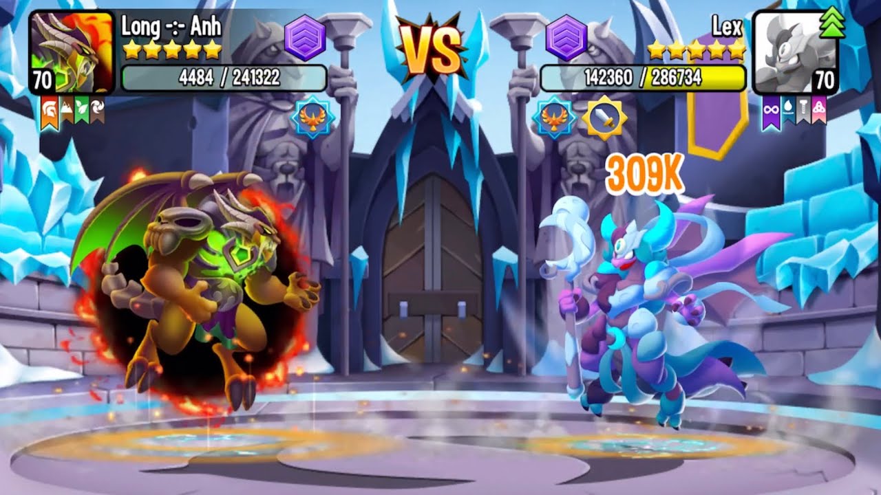 GLUTTONES VAMPIRE MÁU CÀNG NHỎ SỨC MẠNH CÀNG LỚN | DRAGON CITY