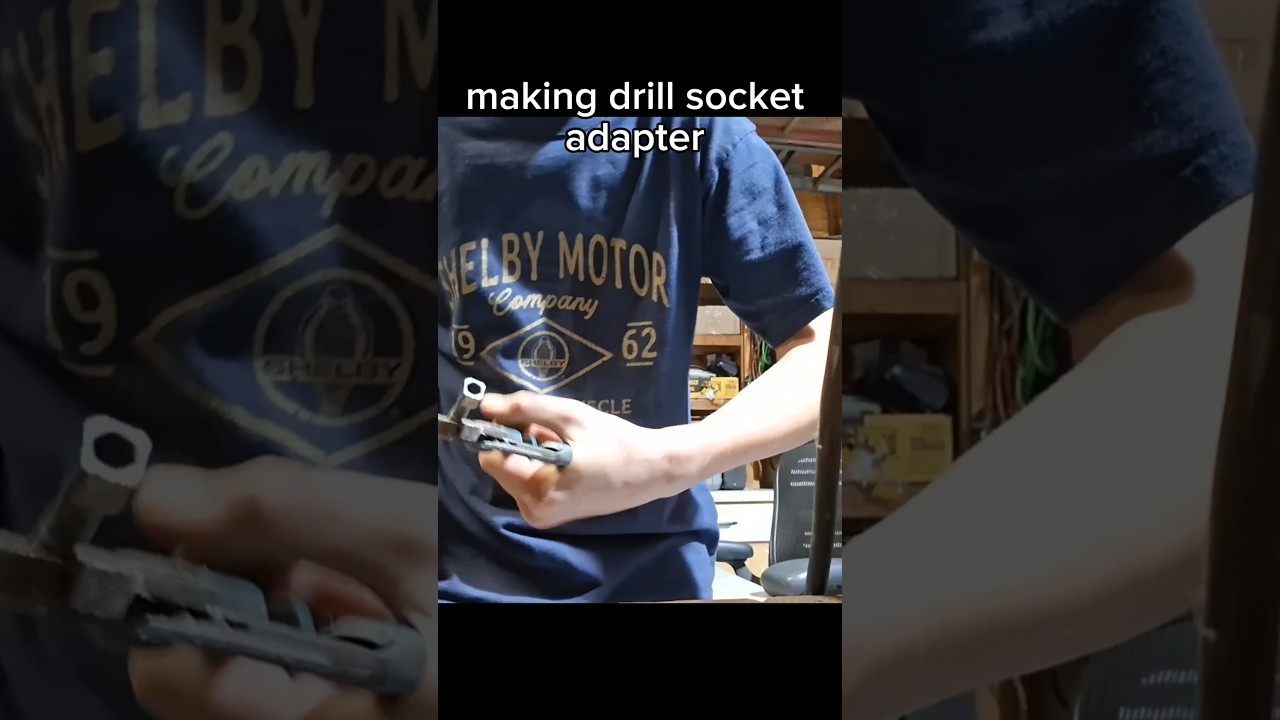 making socket adapter #shorts #engine #automobile #custom #lawnmower #race #project #fast #speed