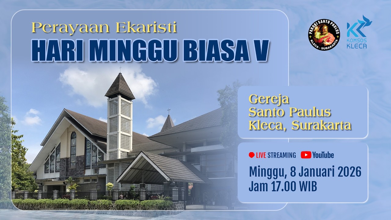 PERAYAAN EKARISTI - HARI MINGGU BIASA V