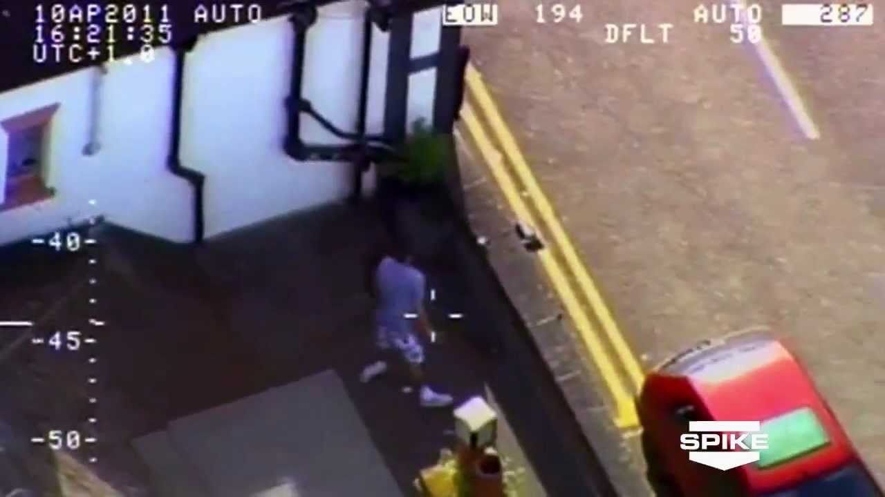 World's Wildest Police Videos: Rooftop Hop Escape