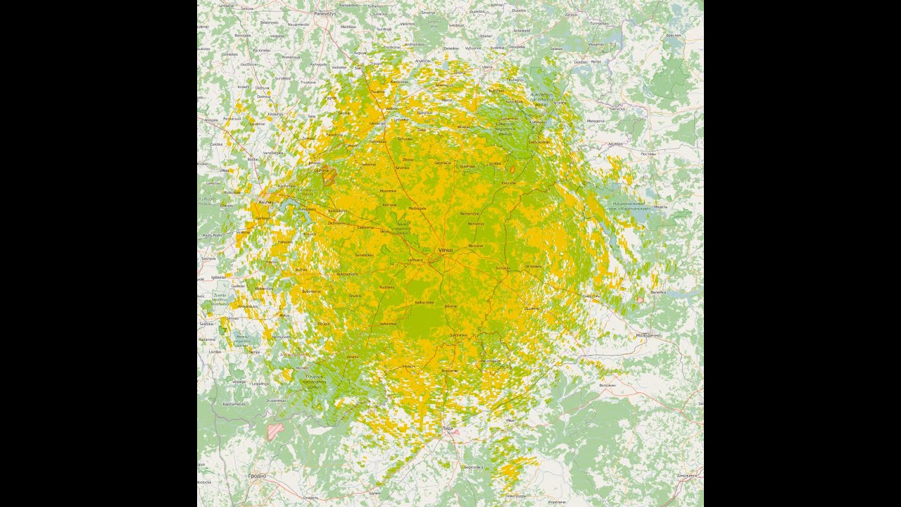 Расчет зоны вещания FM радиостанции (Radio Mobile)