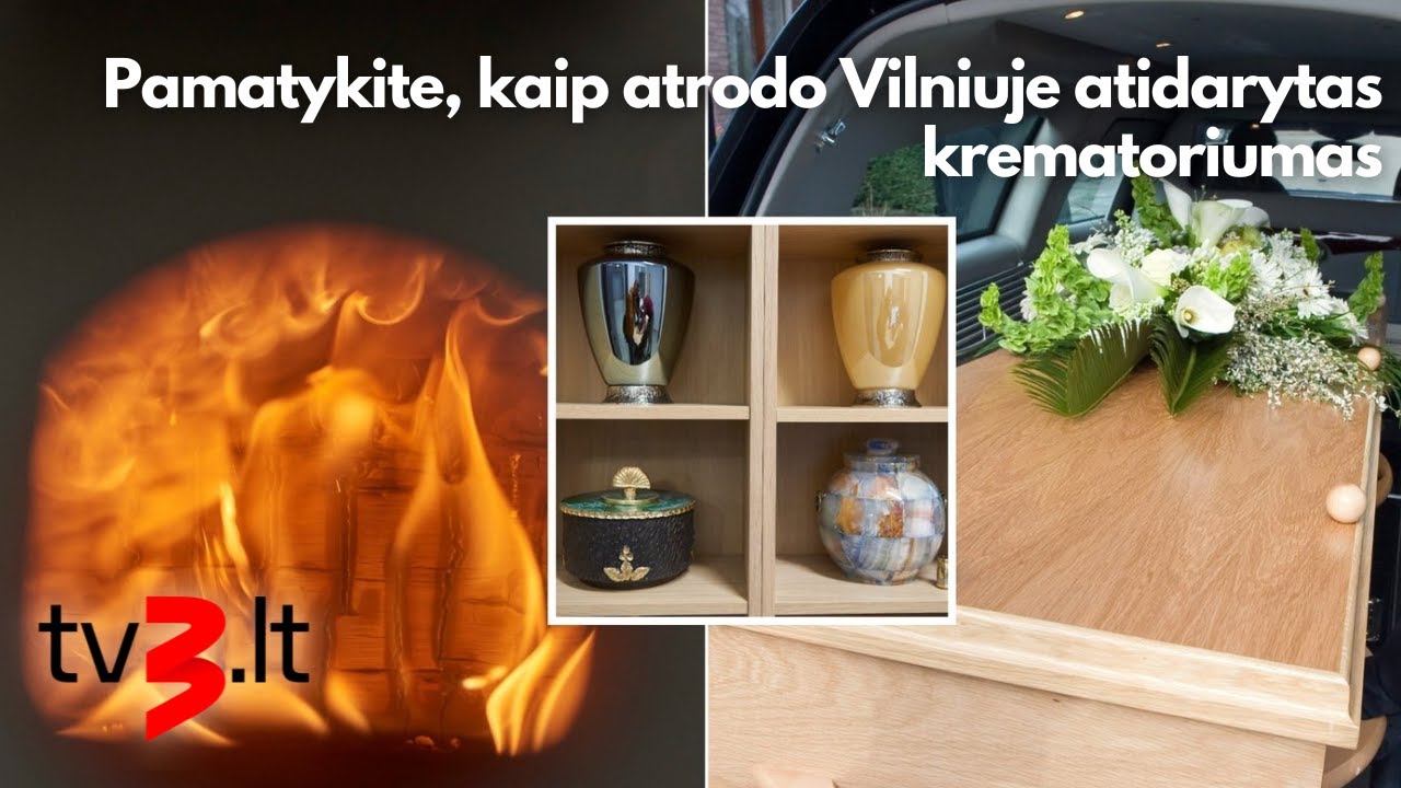 Tiesiogiai: Vilniuje atidarytas krematoriumas &ndash; pamatykite, kaip jis atrodo