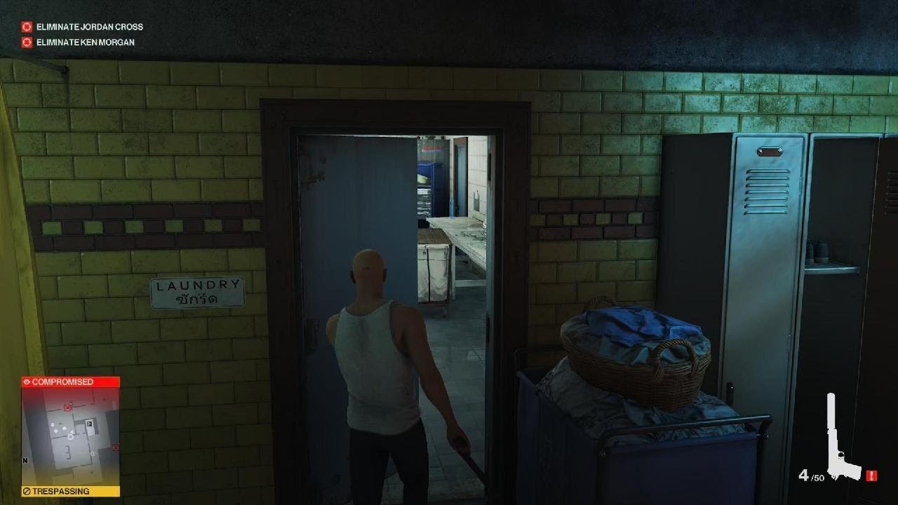 HITMAN 3 Failed Sneaking and Crazy combat vid#3