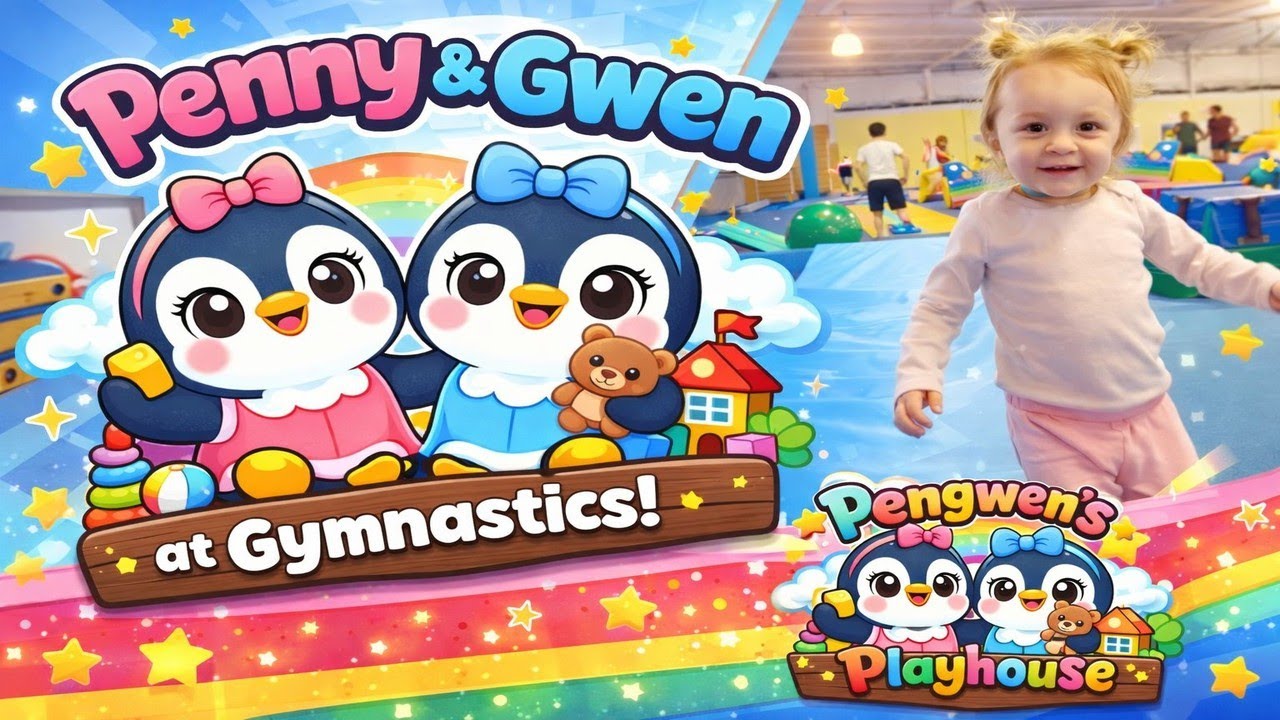 Penny & Gwen go to Gymnastics for their First Time!