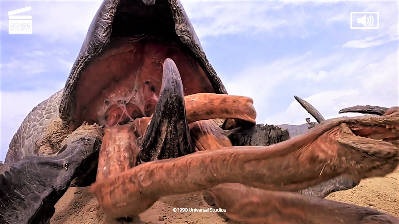 Tremors : La créature est attirée par le bruit