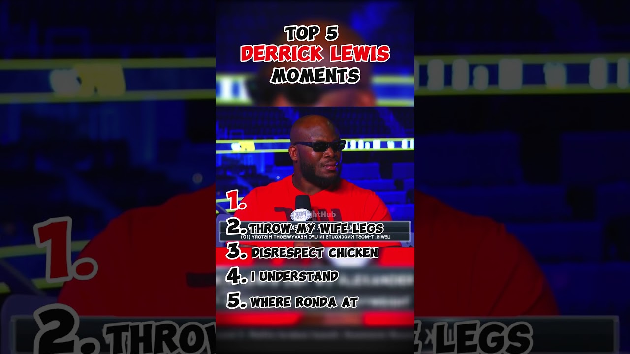 #ufc #derricklewis #funny #moments