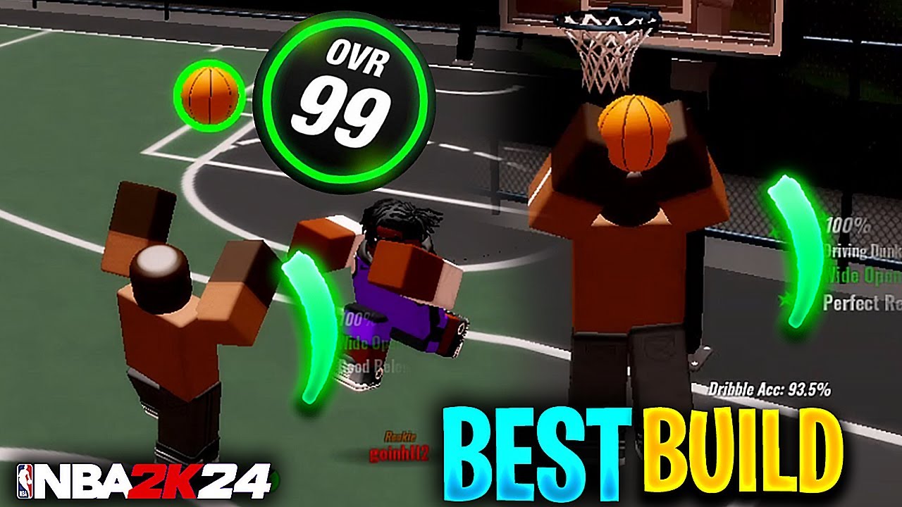 Я создал лучшую сборку 1 на 1 на MYPARK (Highschool Hoops)