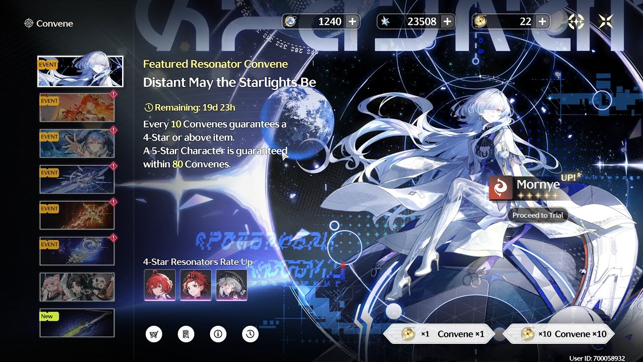 Wuthering Waves Banner - Distant May The Starlights Be