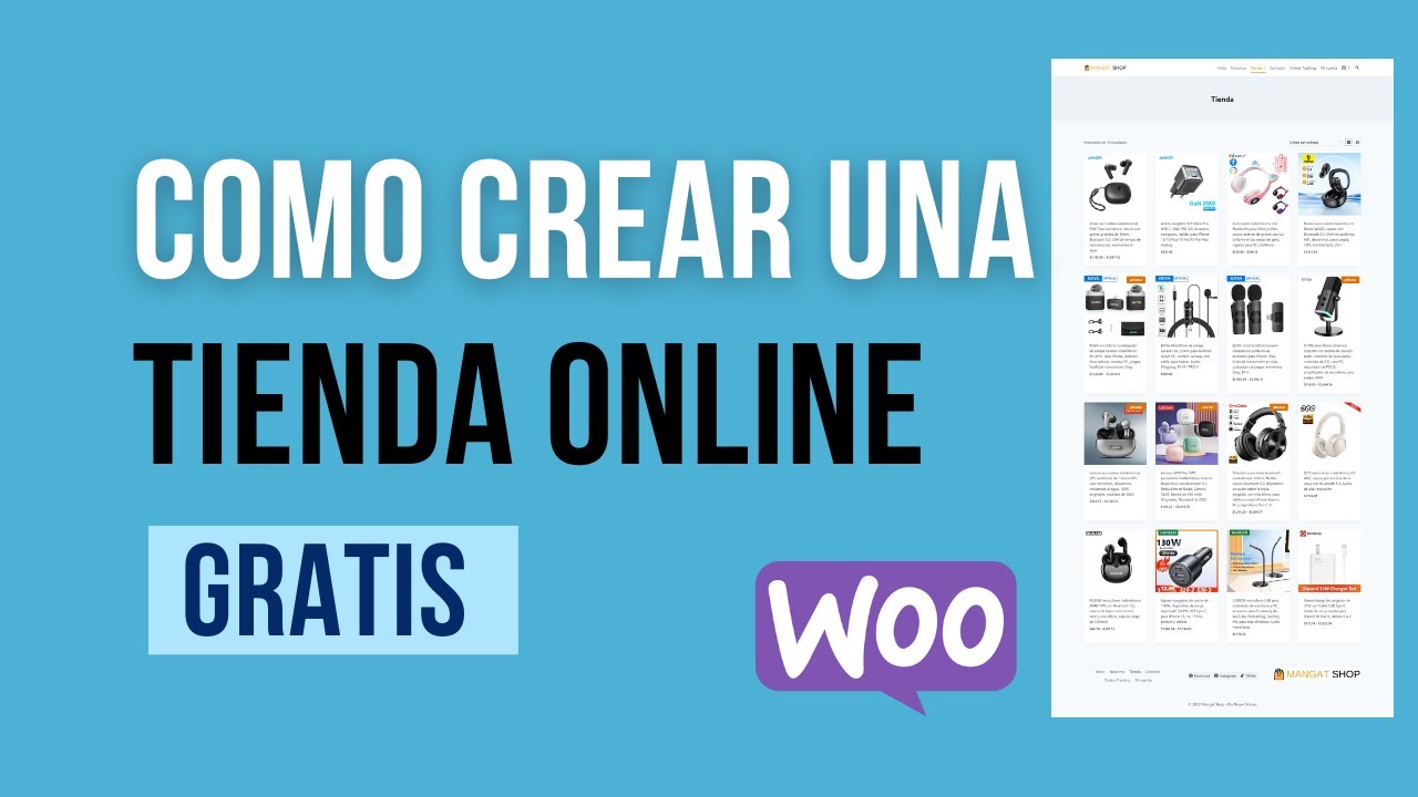 Cómo Crear una Tienda Online GRATIS - Curso Woocommerce 2023