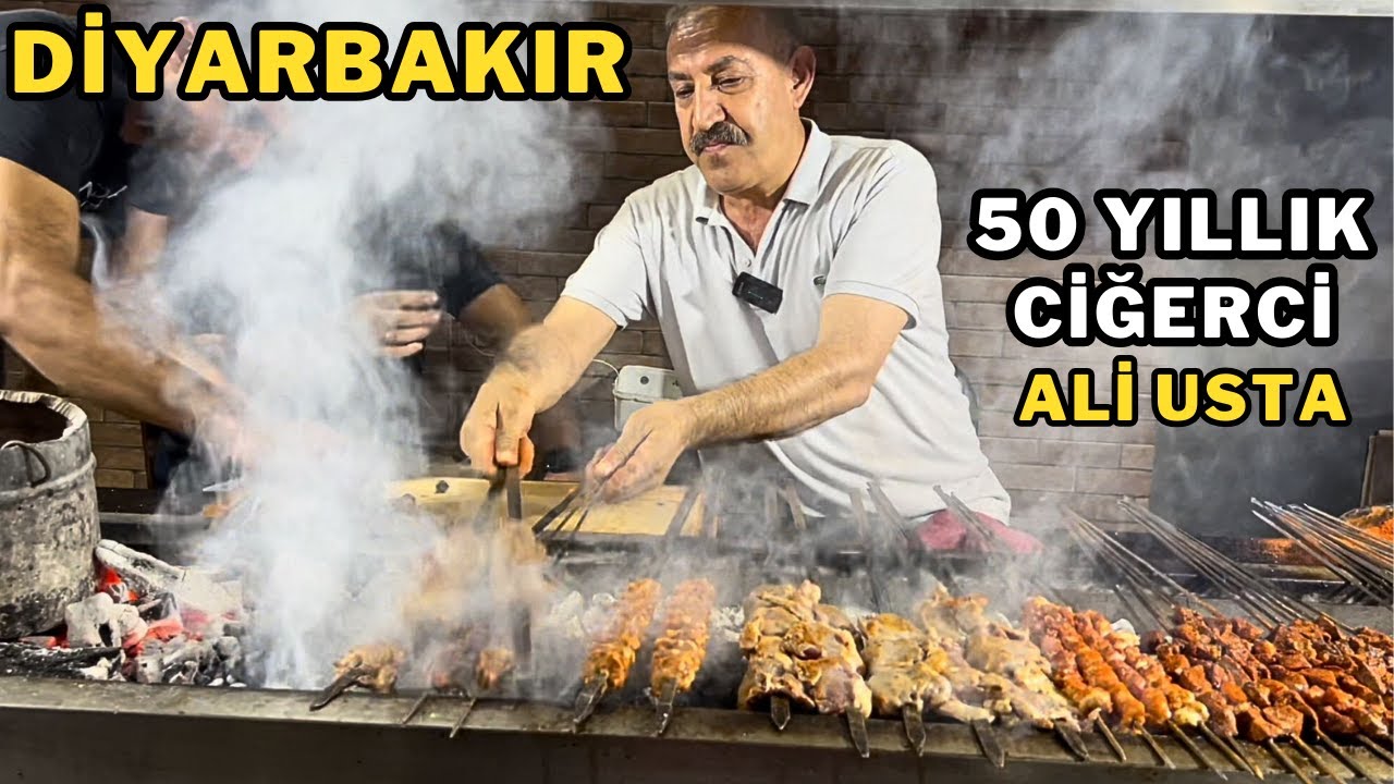 Diyarbakır'ın 50 yıllık ciğercisi Ali Usta