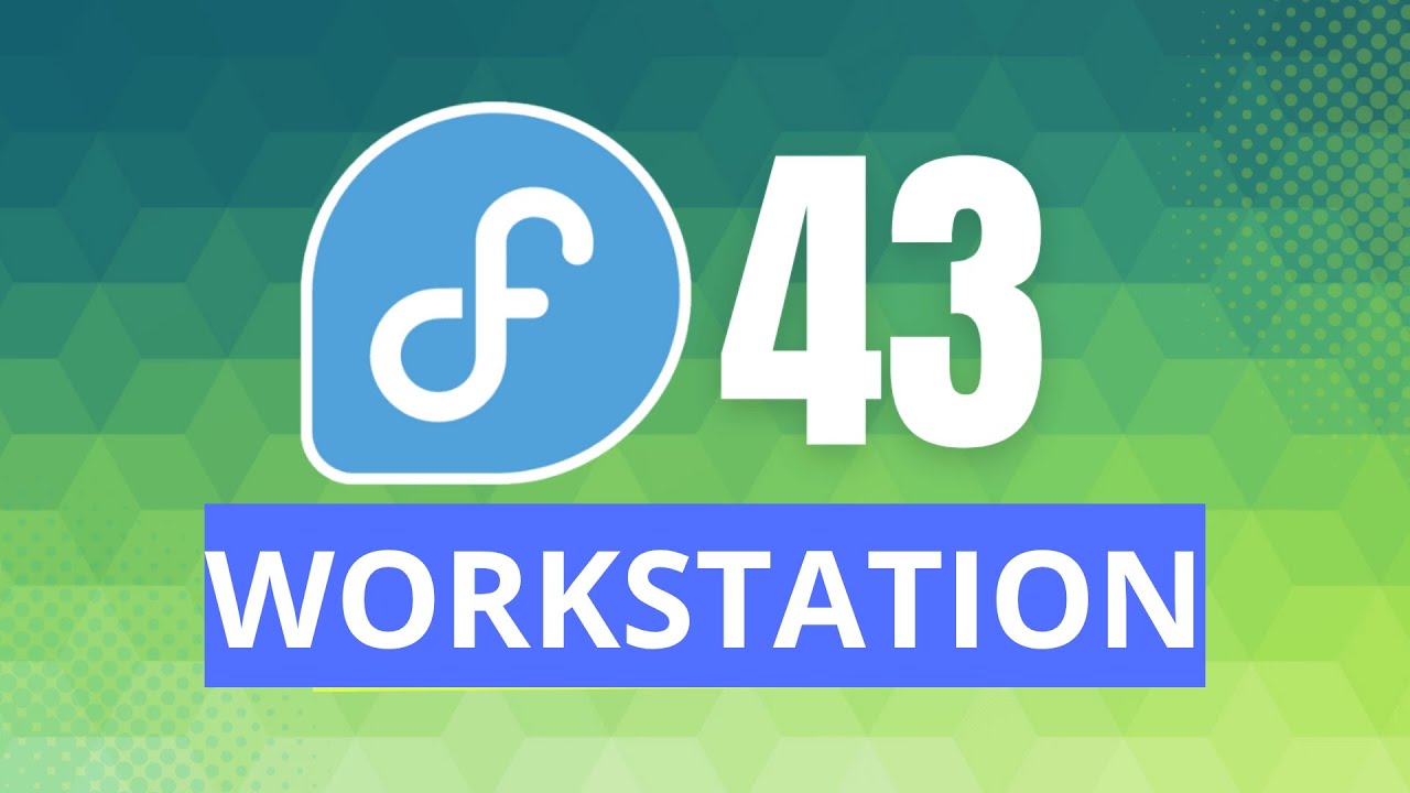 🧨 FEDORA 43 ESTÁ UM ABSURDO! O Linux mais fluido e elegante!