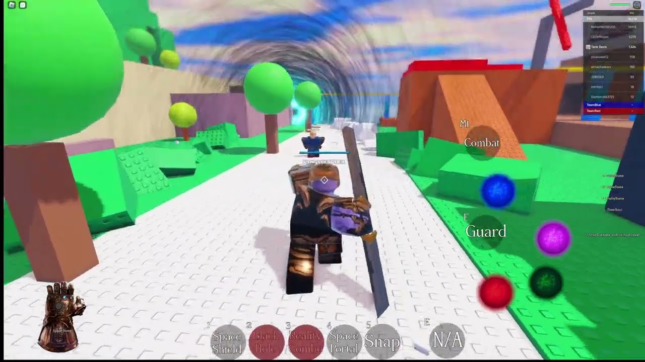 Trying Thanos out in marvelous playground TWO THANOS?