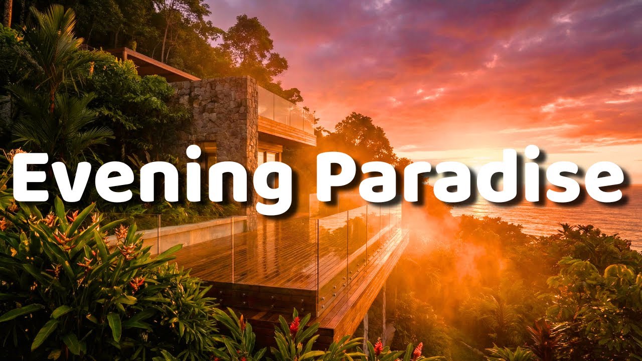 EVENING PARADISE 🌅 Best Tropical Deep House Music for a Perfect Sunset