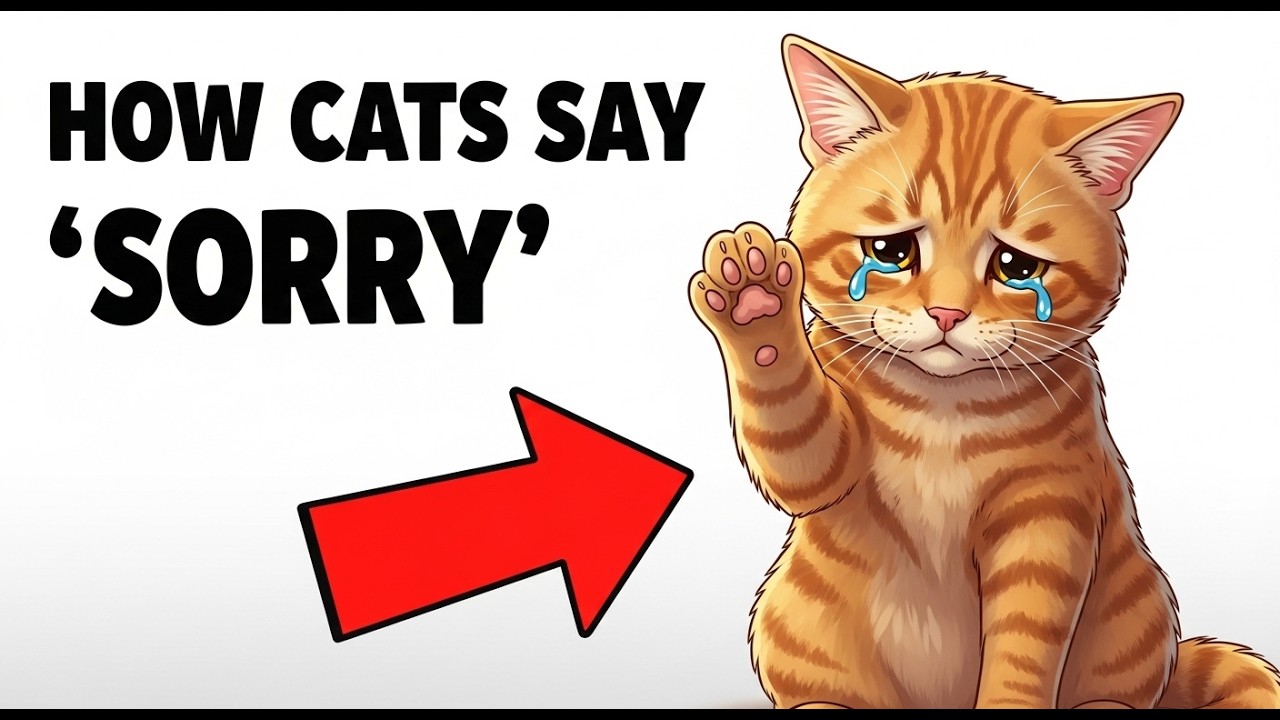How Do Cats Apologize to Humans? 🐱🙏🏻 (7 Ways Cats Say Sorry)