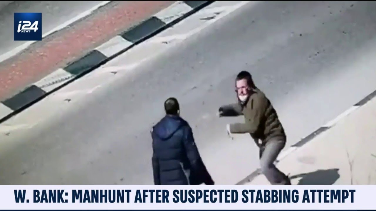 West Bank: Manhunt After Suspected Stabbing Attempt