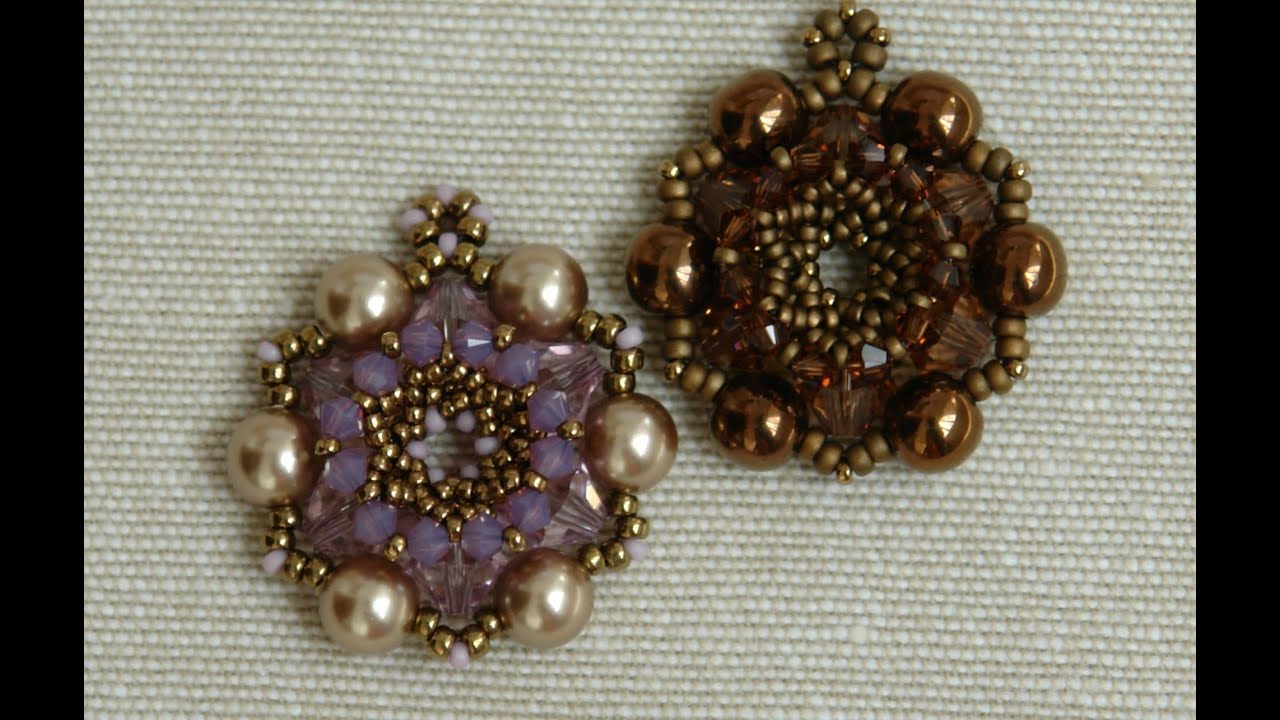 Sidonia's handmade jewelry - In Blossom Pendant tutorial