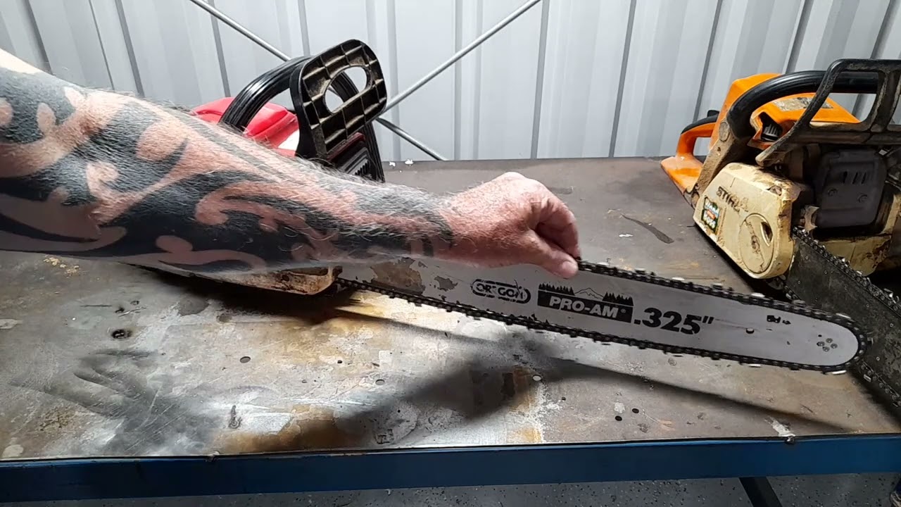 Comparing Chainsaws. Cheap V Brand Name