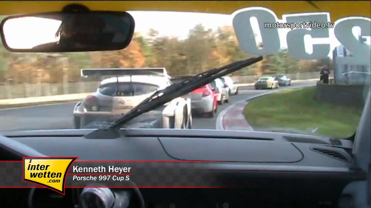 10h Rennen Zolder - Kenneth Heyer im Porsche 997 Cup S