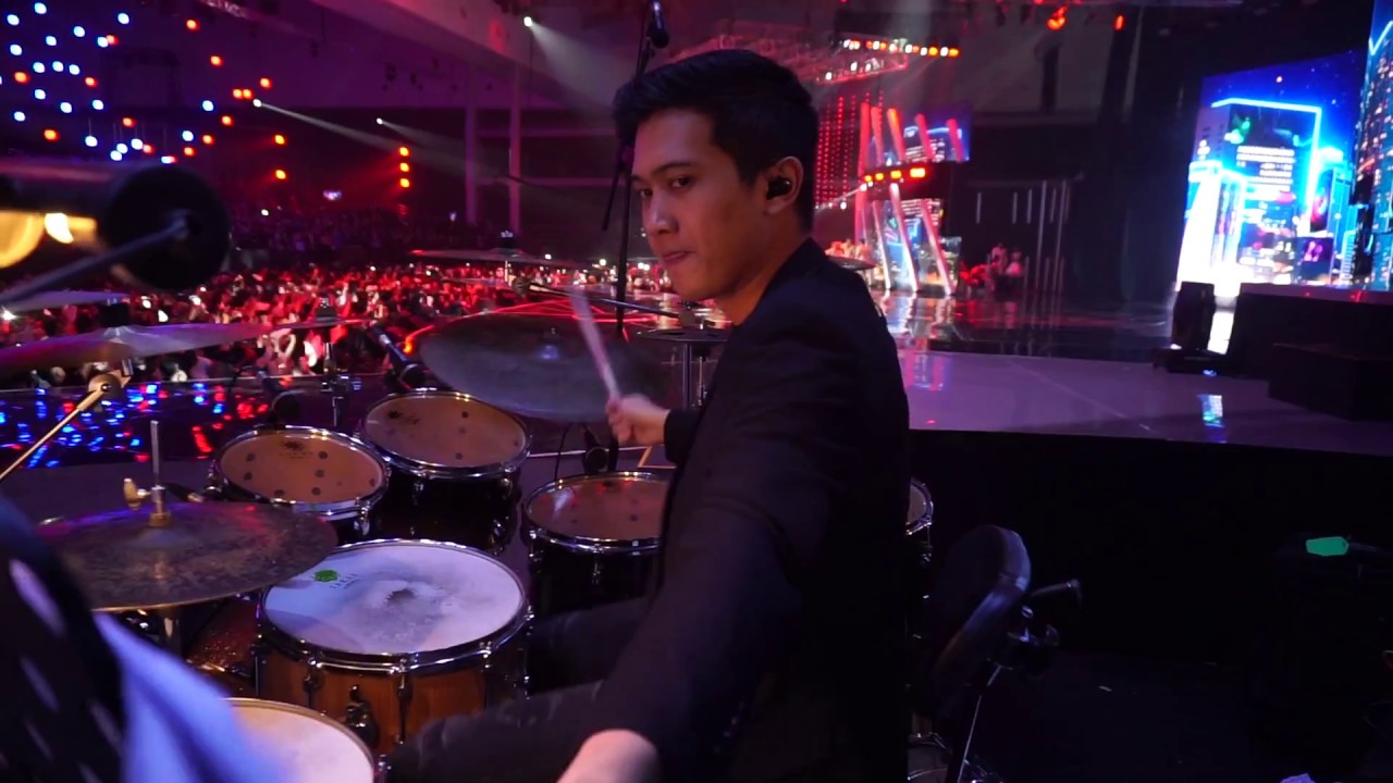 DEMAS NARAWANGSA (DRUM CAM) | Erwin Gutawa Orchestra - Agnez Mo (Godai Aku Lagi - Million $ Lover)