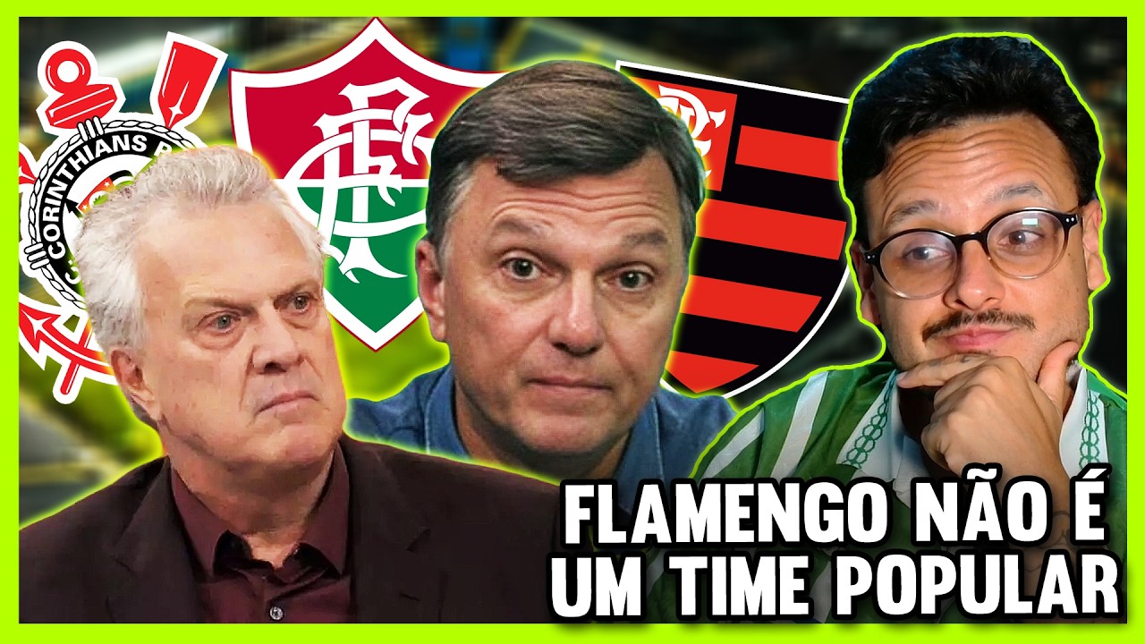 TRETA! MAURO CEZAR PERDEU A LINHA PRA DEFENDER O FLAMENGO