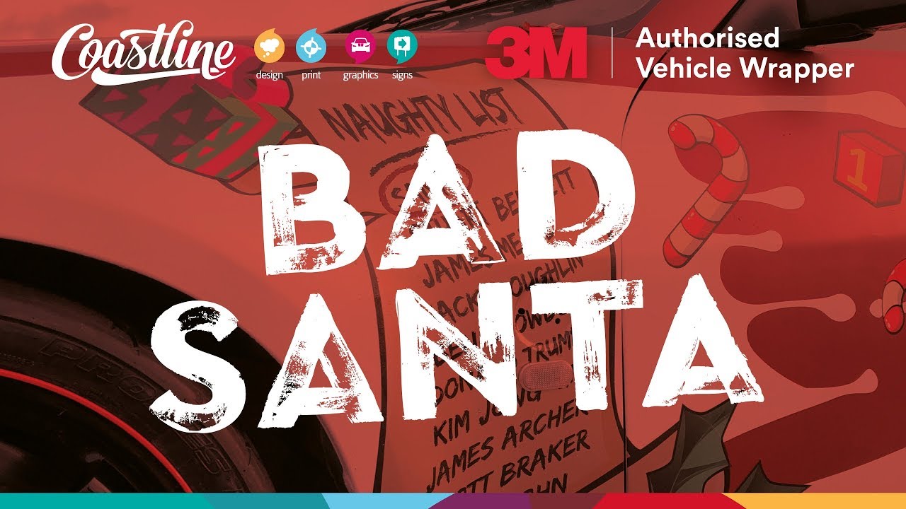 Bad Santa &ndash;&nbsp;3M AVW Nissan 350Z Wrap