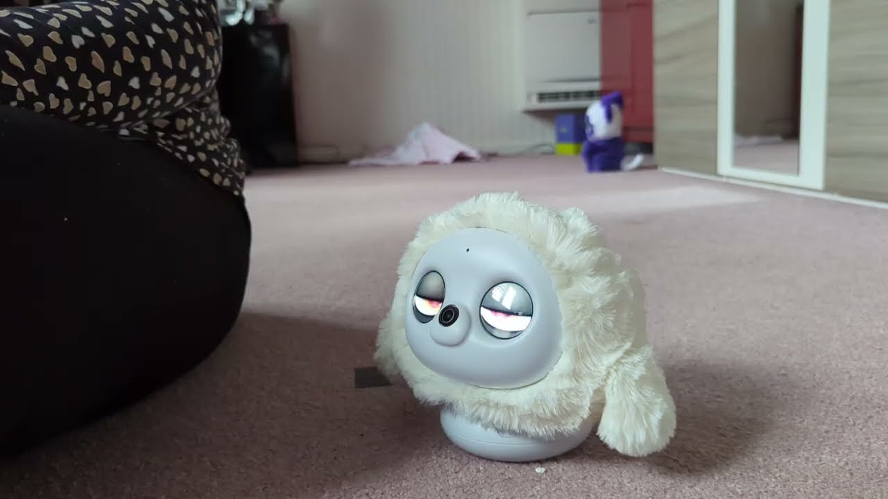 Tweety the Ropet being a shy and sleepy cuddlebug