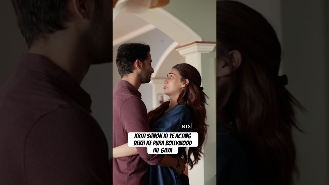 Kriti sanon  Shaheer Sheikh is the Best actor in Bollywood  #kritisanon @KritiSanon #Shaheer Sheikh