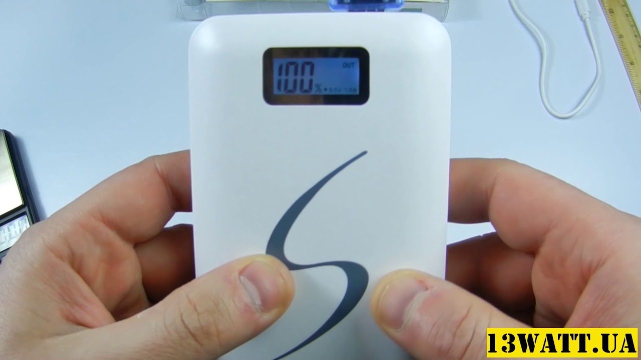 обзор китайского Power bank UKC 30000 mAh (6450 mAh)