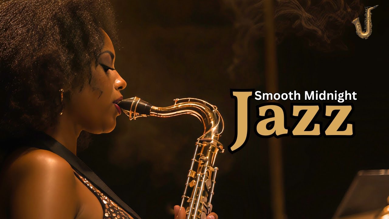 Smooth Midnight Jazz Lounge | Relaxing Night Jazz Music