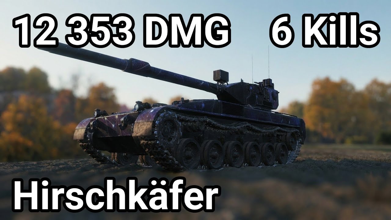 12K DAMAGE 6 KILLS — THIS GERMAN SNIPER IS ILLEGAL! | WoT 2.2