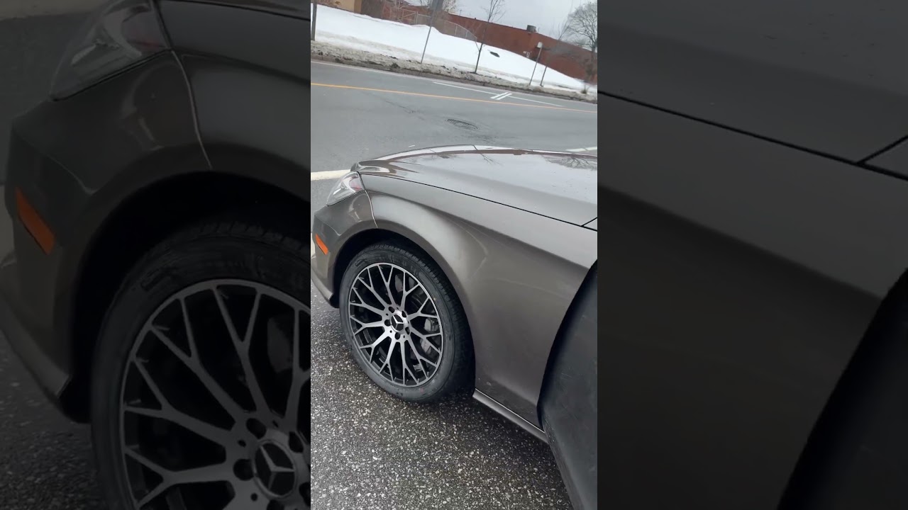 #mercedes поставил новые диски 18-е оригинальные как вам?
