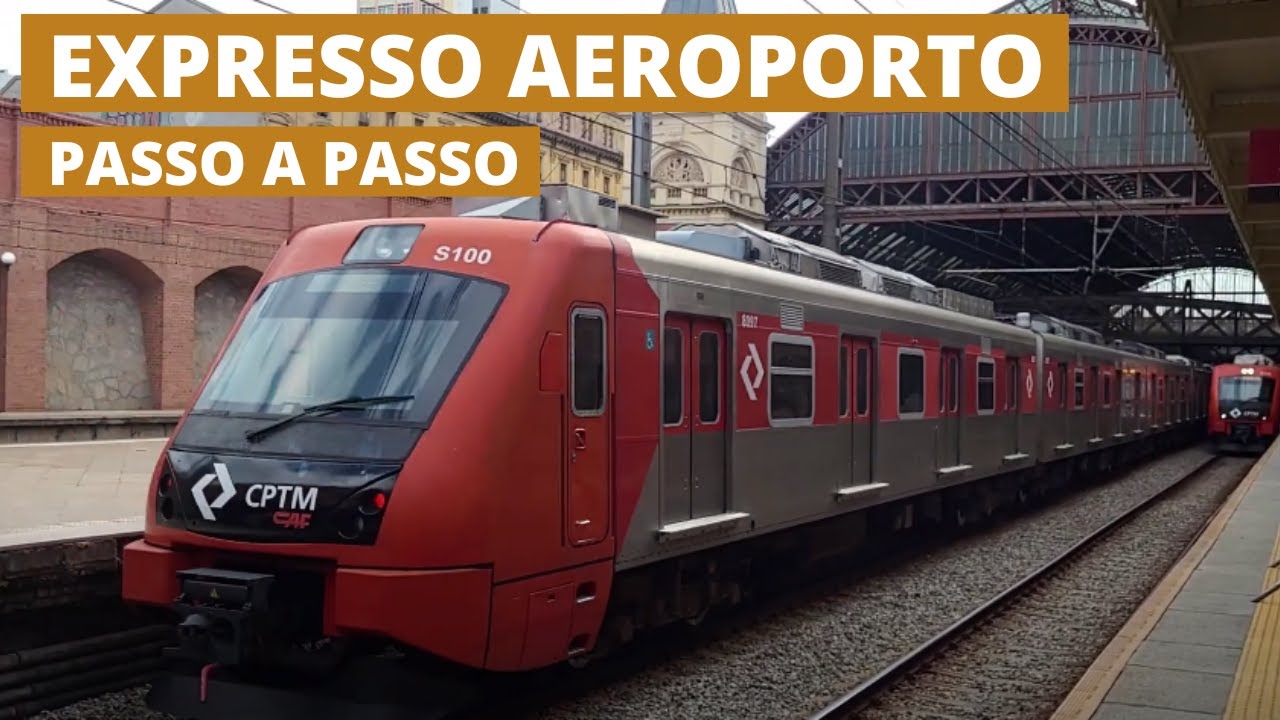 COMO IR de CONGONHAS até GUARULHOS de TRANSPORTE PÚBLICO | Ônibus + Metrô + Trem Expresso Aeroporto