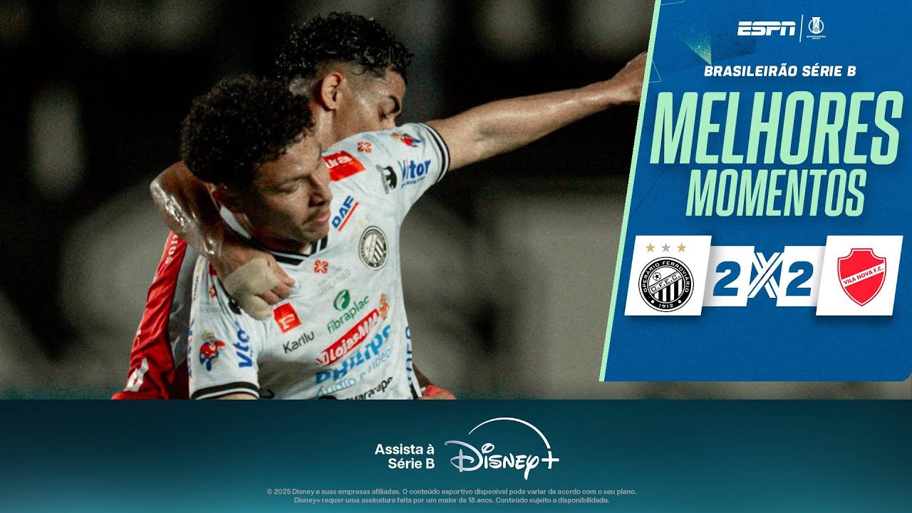 VILA NOVA SAI NA FRENTE, MAS OPER&Aacute;RIO BUSCA EMPATE EM CASA | MELHORES MOMENTOS
