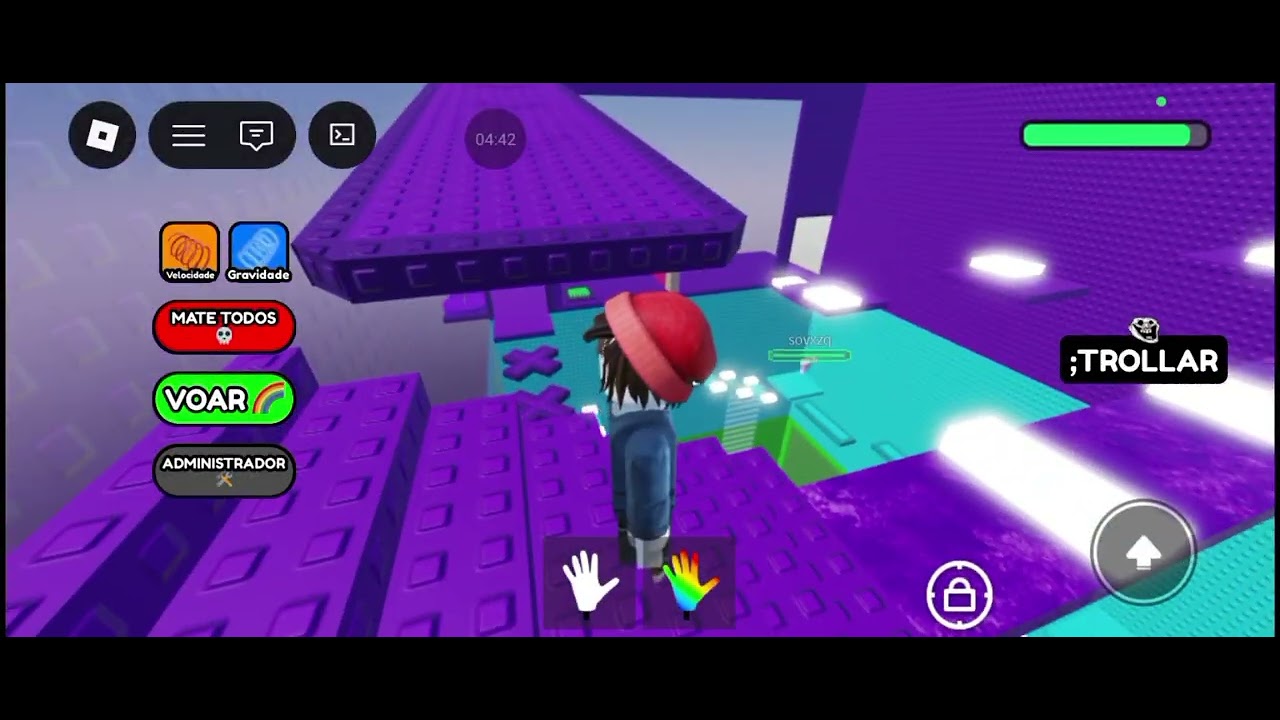 Vídeo de escalando torre eu não conseguindo zerar kkkkkkk