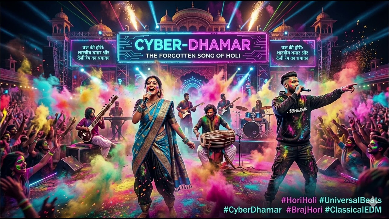 Holi Song |Braj Ki Hori: Shastriya Dhamar aur Desi Rap ka Dhamaka!