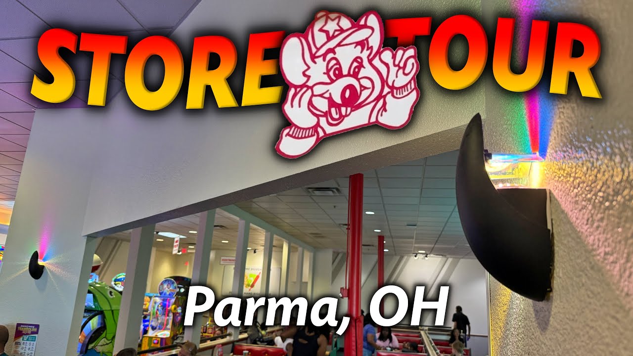TOUR: Parma, OH Chuck E. Cheese (RARE 90s Showroom & Retro Features!)