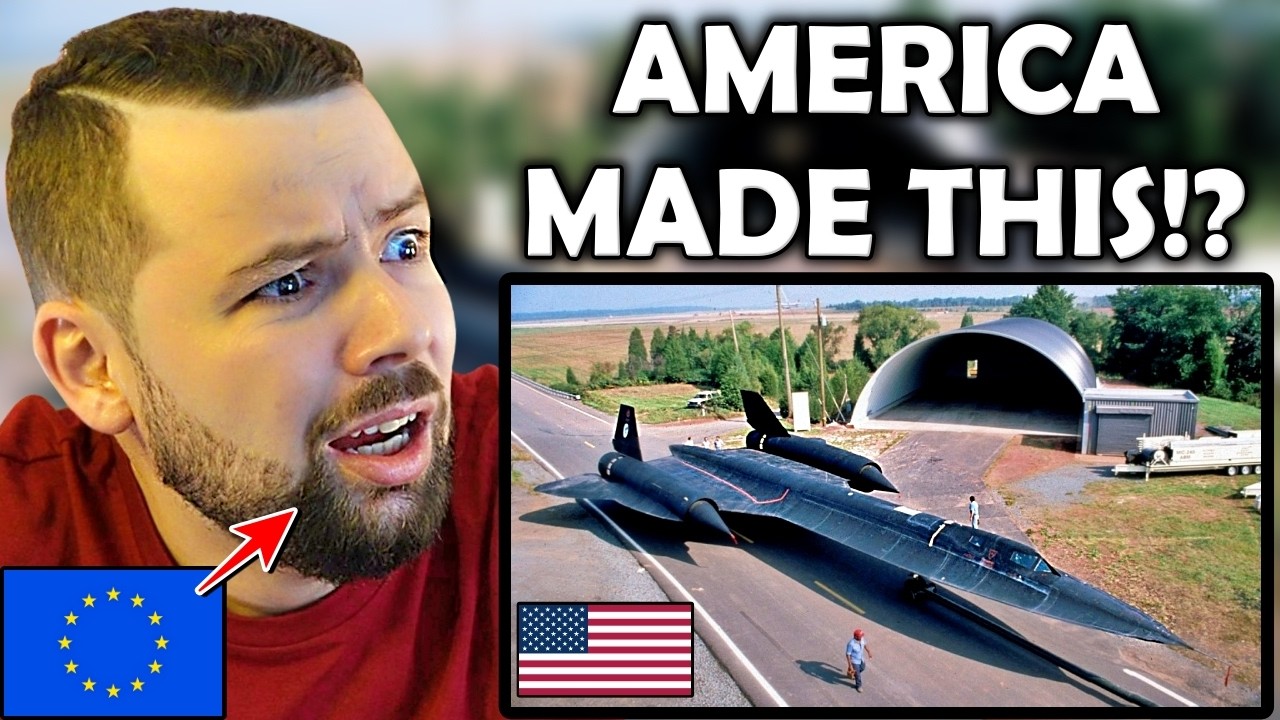 European Can’t Believe the SR-71 Blackbird Exists