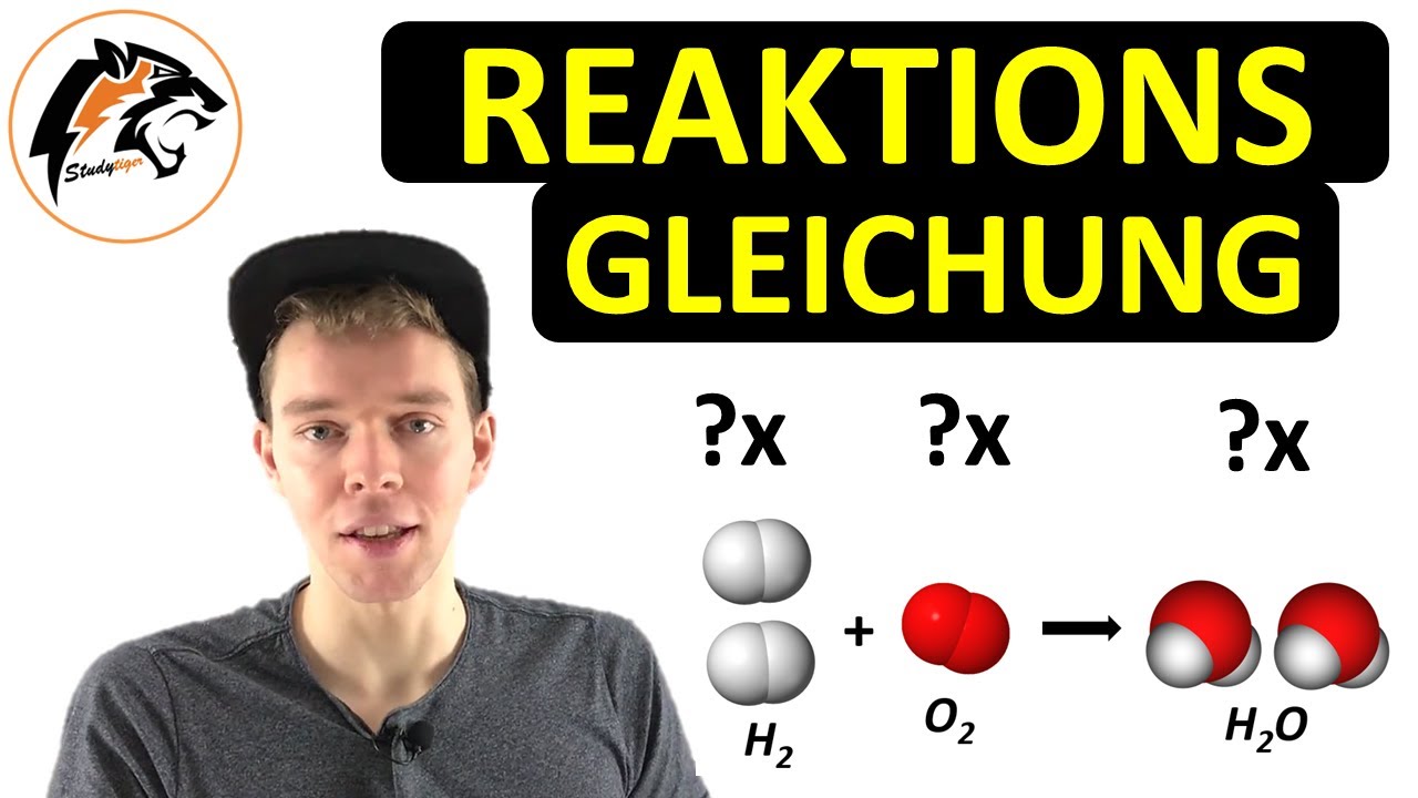 Reaktionsgleichungen aufstellen & ausgleichen | AUFGABEN