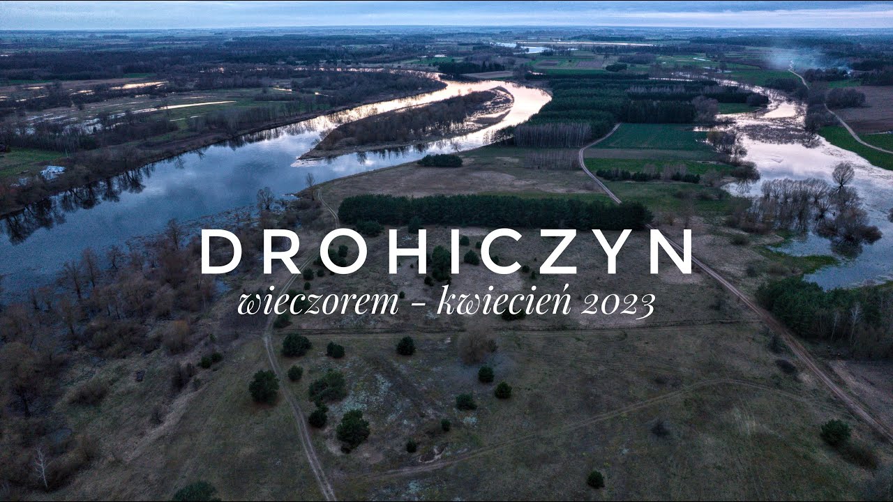 Drohiczyn, wieczorem nad Bugiem