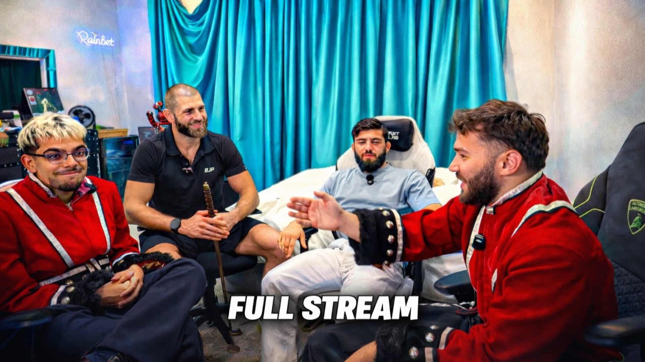 Adin Ross x Jiri Prochazka x Arman Tsarukyan x N3on FULL STREAM! (INSANE)
