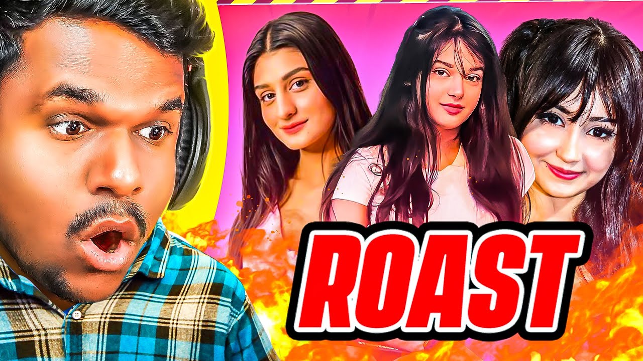 Tharki FEMALE GAMERS ROAST 🔥 Ft. Mizo Plays, Payal Gaming, Blossom Plays | by @realfunnzee