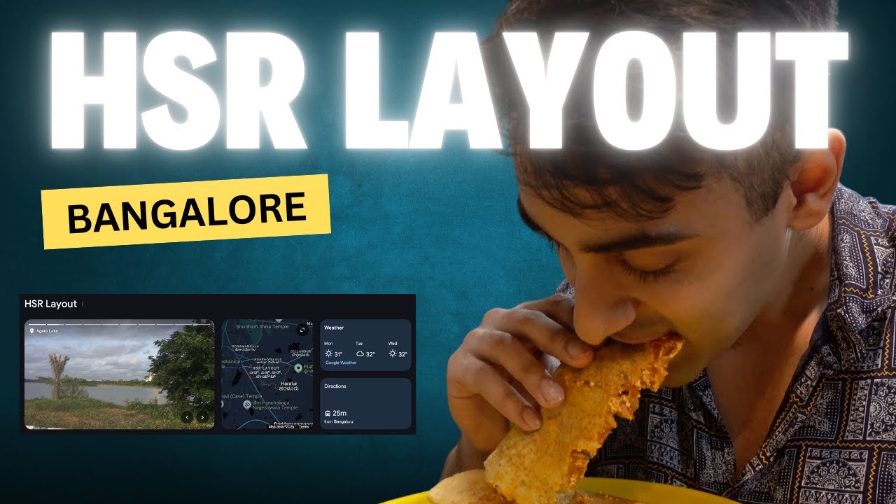 Exploring HSR Layout in Bangalore as a Foreigner