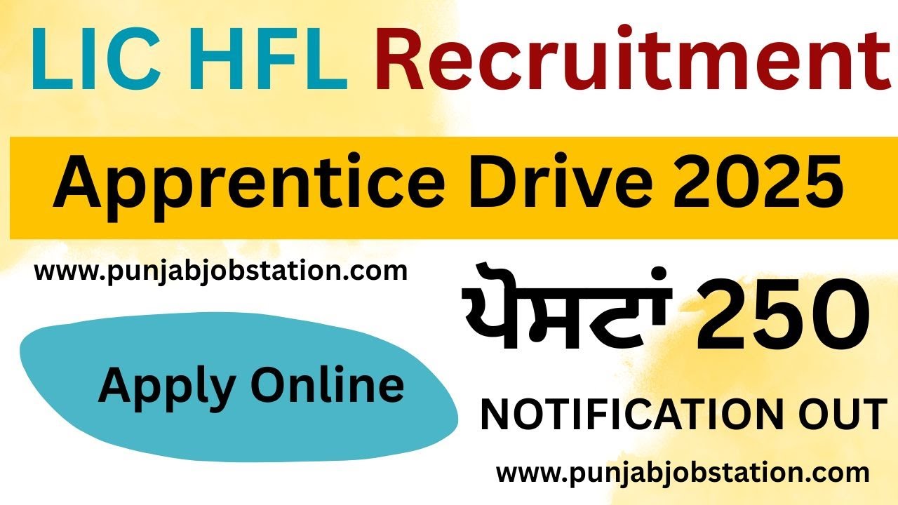 LIC HFL Recruitment 2025 | Apply Online | Life Insurance Corporation