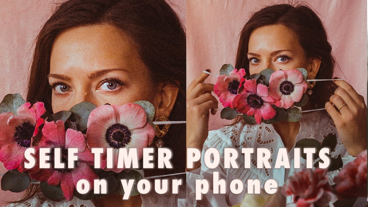 How To Take SELF TIMER PICTURES ON YOUR PHONE + Editing (Week 5)