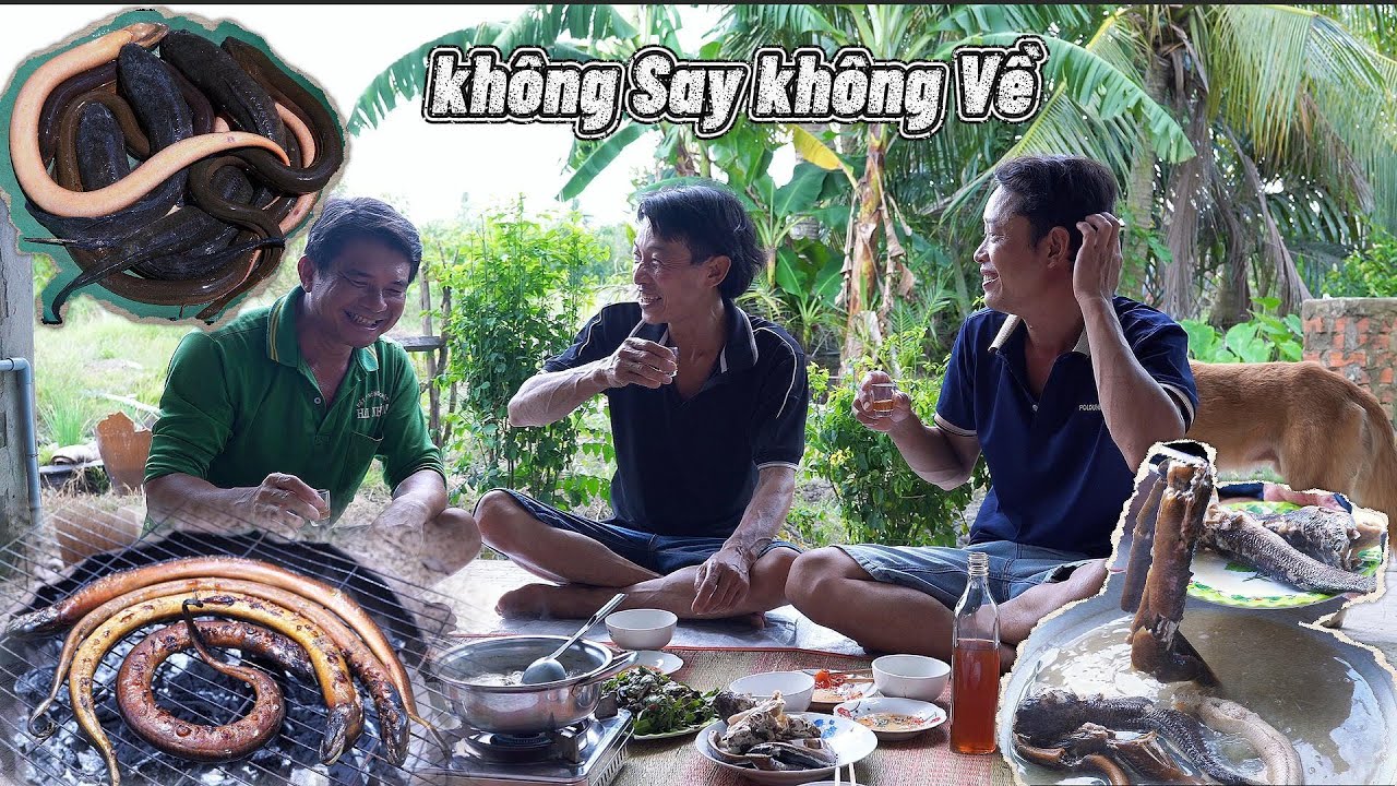 Bắt toàn mồi bén ghé nhà anh Hùng làm mồi 