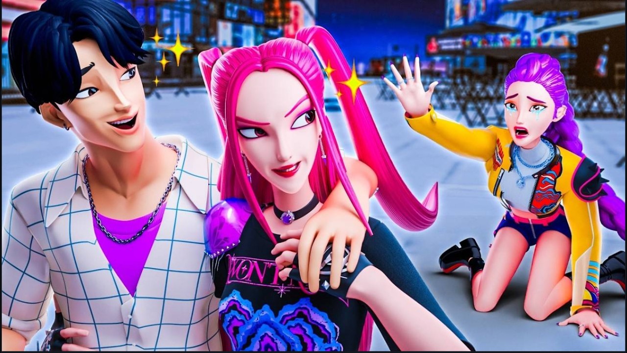 РУМИ ВТЯНУЛАСЬ В ОПАСНУЮ ЛЮБОВЬ С ДЖИНОМ! KPop Demon Hunters