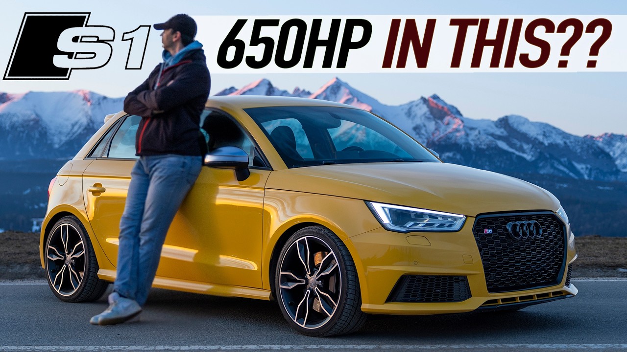 650 KM, 1300 KG, MANUALNA SKRZYNIA BIEG&Oacute;W, QUATTRO &ndash; W małym AUDI S1 &ndash; najlepsza kieszonkowa rakieta
