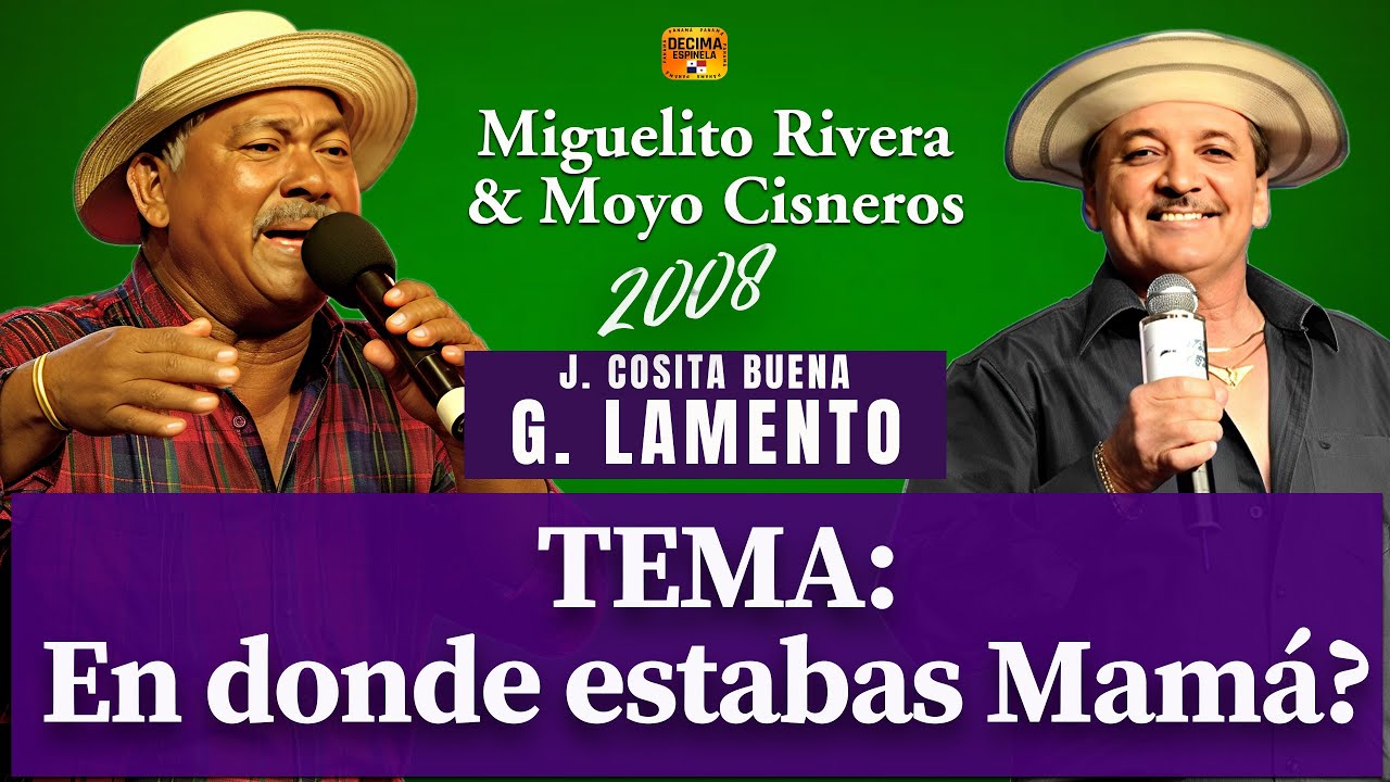 Moyo Cisneros vs Miguelito Rivera N° 1634 ( EN DONDE ESTABAS MAMA)
