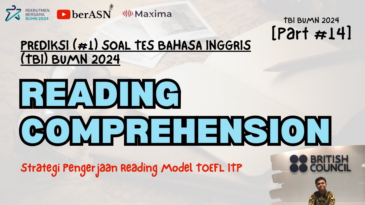 PREDIKSI SOAL TES BAHASA INGGRIS BUMN READING COMPREHENSION | TBI BUMN 2024 | #1